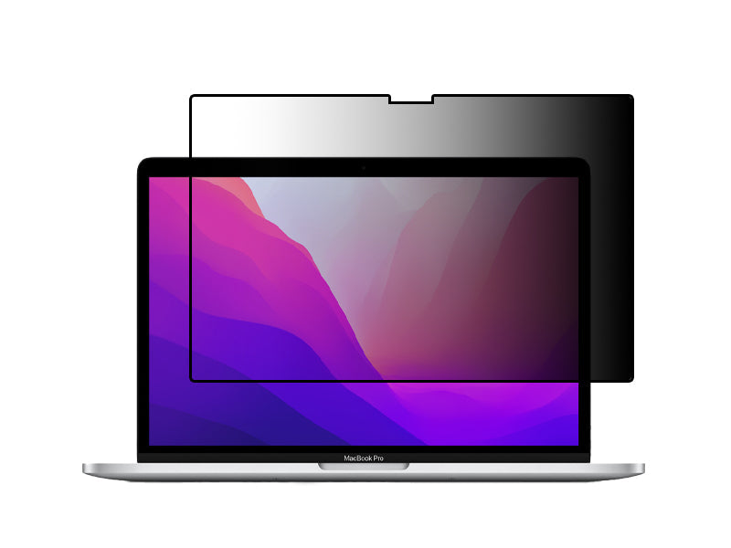 Film Protecteur MacBook Pro 13" (M2 / M1) - Finition mate, pose magnétique, vision confidentielle